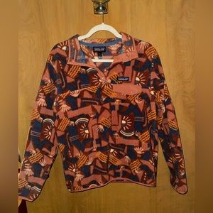 Men’s Patagonia Pull Over Fleece *unique print*